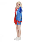 Conjunto Arlequina Bicolor – Rebeldía roja y azul