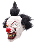 Máscara de Payaso Macabro con Nariz Grande y Cabello Salvaje