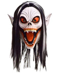 Máscara de Demonio Vampiresa con Cabello Largo