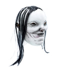 Máscara Terrorífica de Mujer Fantasma con Cabello Largo Negro