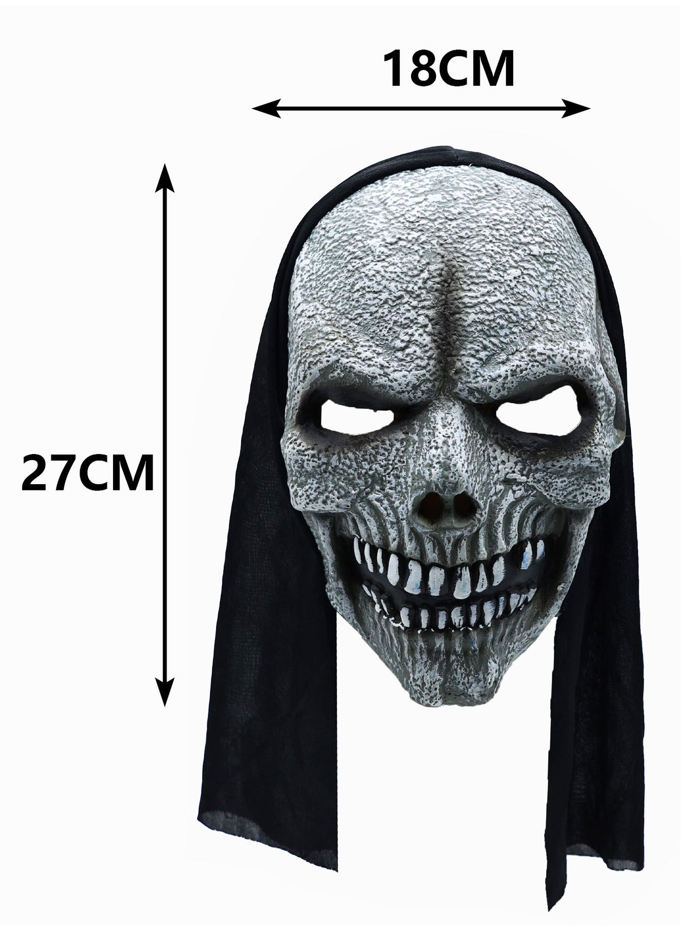 Máscara de Calavera Tenebrosa – El Rostro de la Muerte Acechante