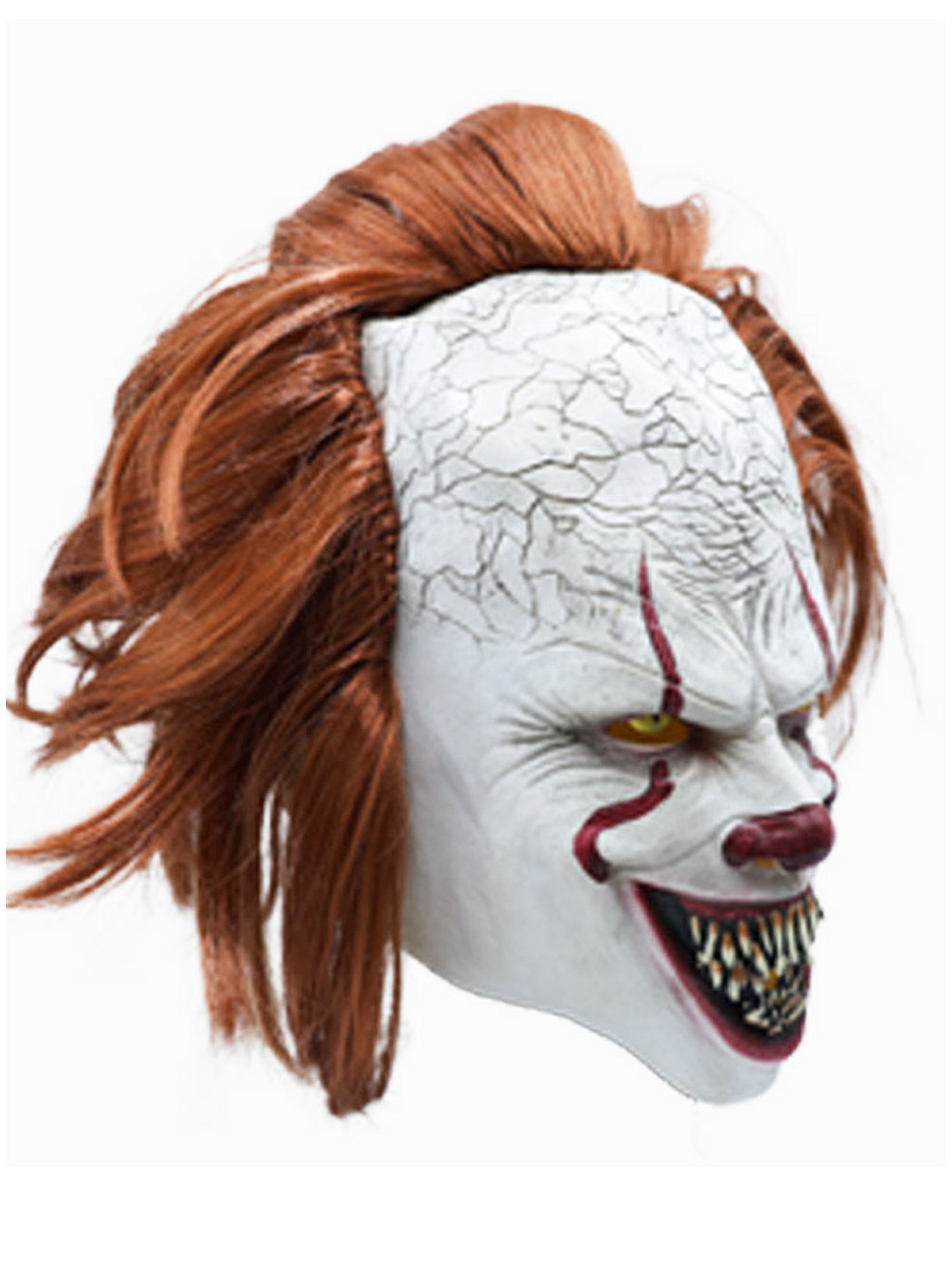 Máscara de Payaso Terrorífico con Sonrisa Mortal