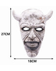 Máscara de Demonio Burlón con Sonrisa Macabra