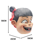 Máscara de Niña Loca – Terror con Dulzura