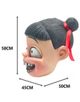 Máscara de Niña Loca – Terror con Dulzura