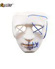Máscara Rostro Cosido Bicolor – Silencio que inquieta