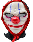 Máscara Payaso Siniestro con Capucha – Sonrisa que da escalofríos