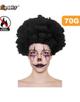 Peluca Rizada Tipo Afro – Volumen Instantáneo
