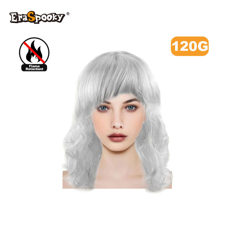 Peluca corta con flequillo – Estilo bob clásico