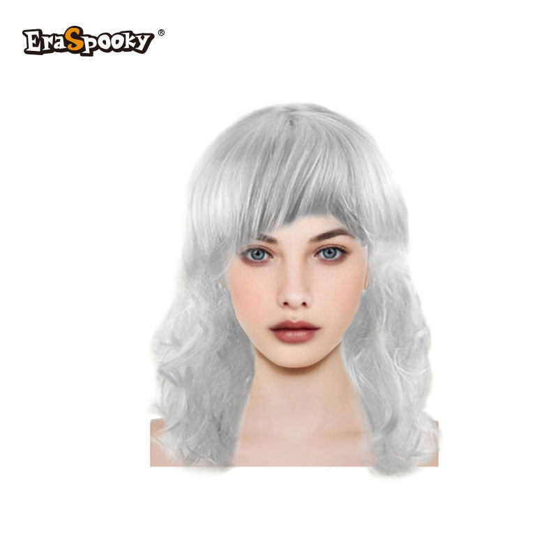 Peluca corta con flequillo – Estilo bob clásico