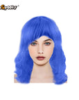 Peluca corta con flequillo – Estilo bob clásico