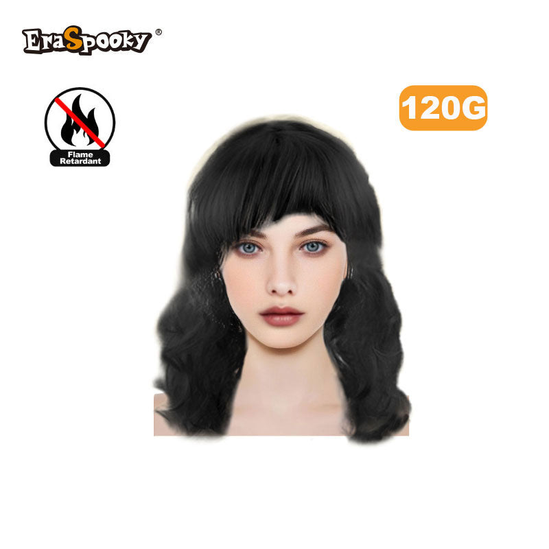 Peluca corta con flequillo – Estilo bob clásico