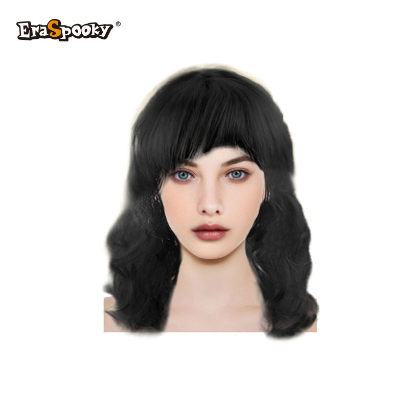 Peluca corta con flequillo – Estilo bob clásico