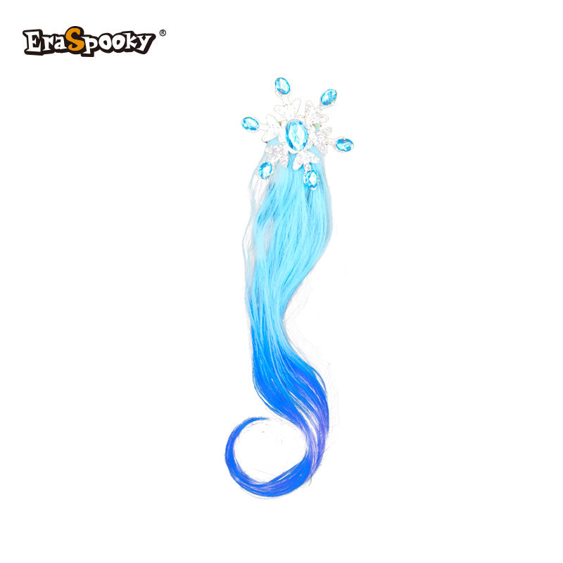 Extensión de Mechas con Clip y Calavera – Accesorio Halloween