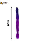 Coleta Trenzada con Anilla – 68 cm
