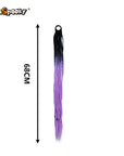 Coleta Trenzada con Anilla – 68 cm