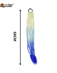 Coleta Trenzada con Anilla – 68 cm