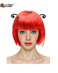 Peluca sintética para disfraces y cosplay — Talla única