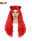 Peluca sintética para disfraces y cosplay — Talla única