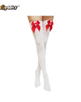 Medias altas con estampado esquelético – Halloween & Cosplay