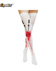Medias altas “Salpicaduras” – Halloween & Cosplay