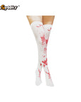 Medias altas “Salpicaduras” – Halloween & Cosplay