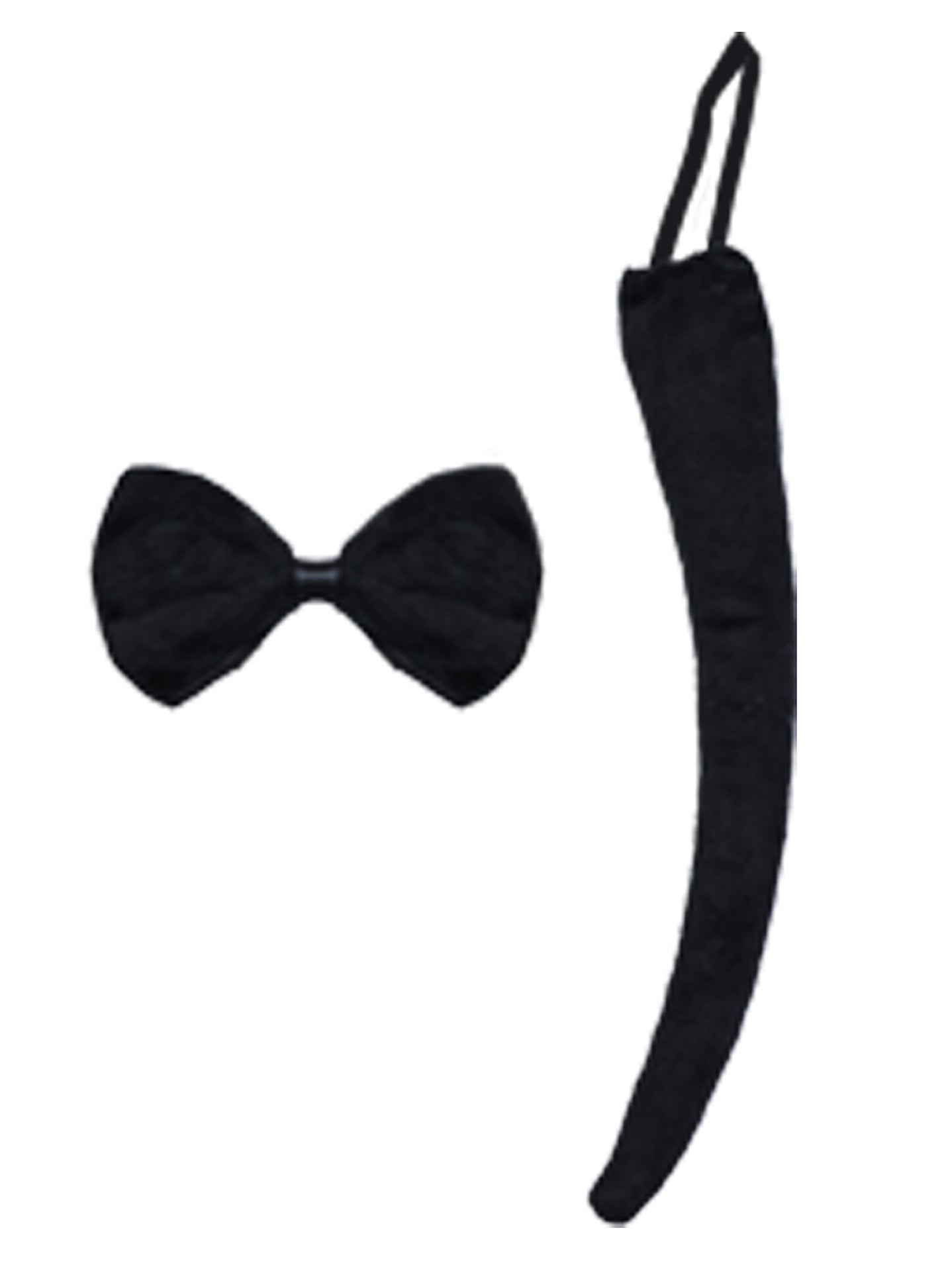 Set de Gato Negro – Diadema de Orejitas con Accesorios de Disfraz