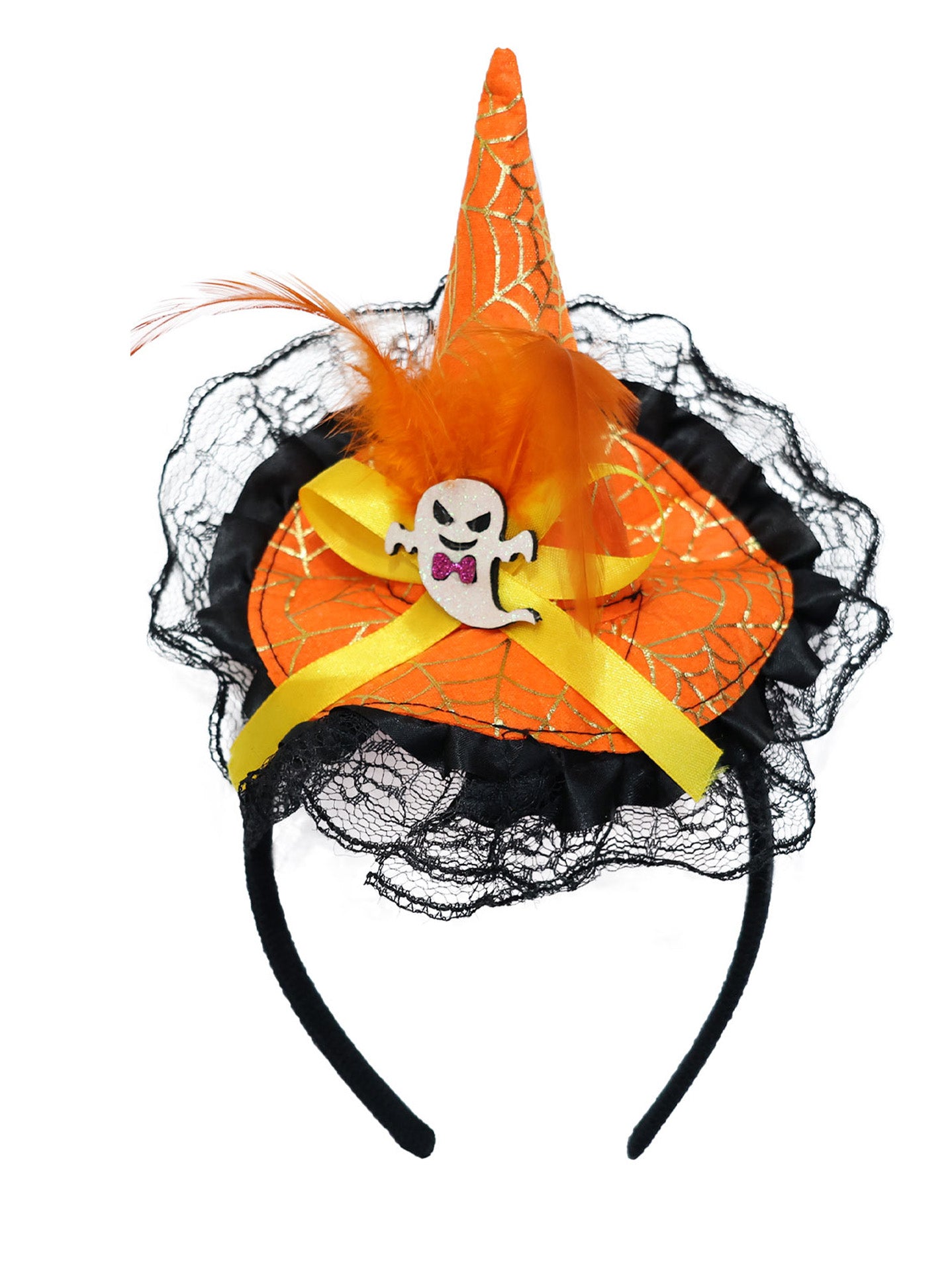 Diadema Sombrero de Bruja – Estilo Encantador para Halloween