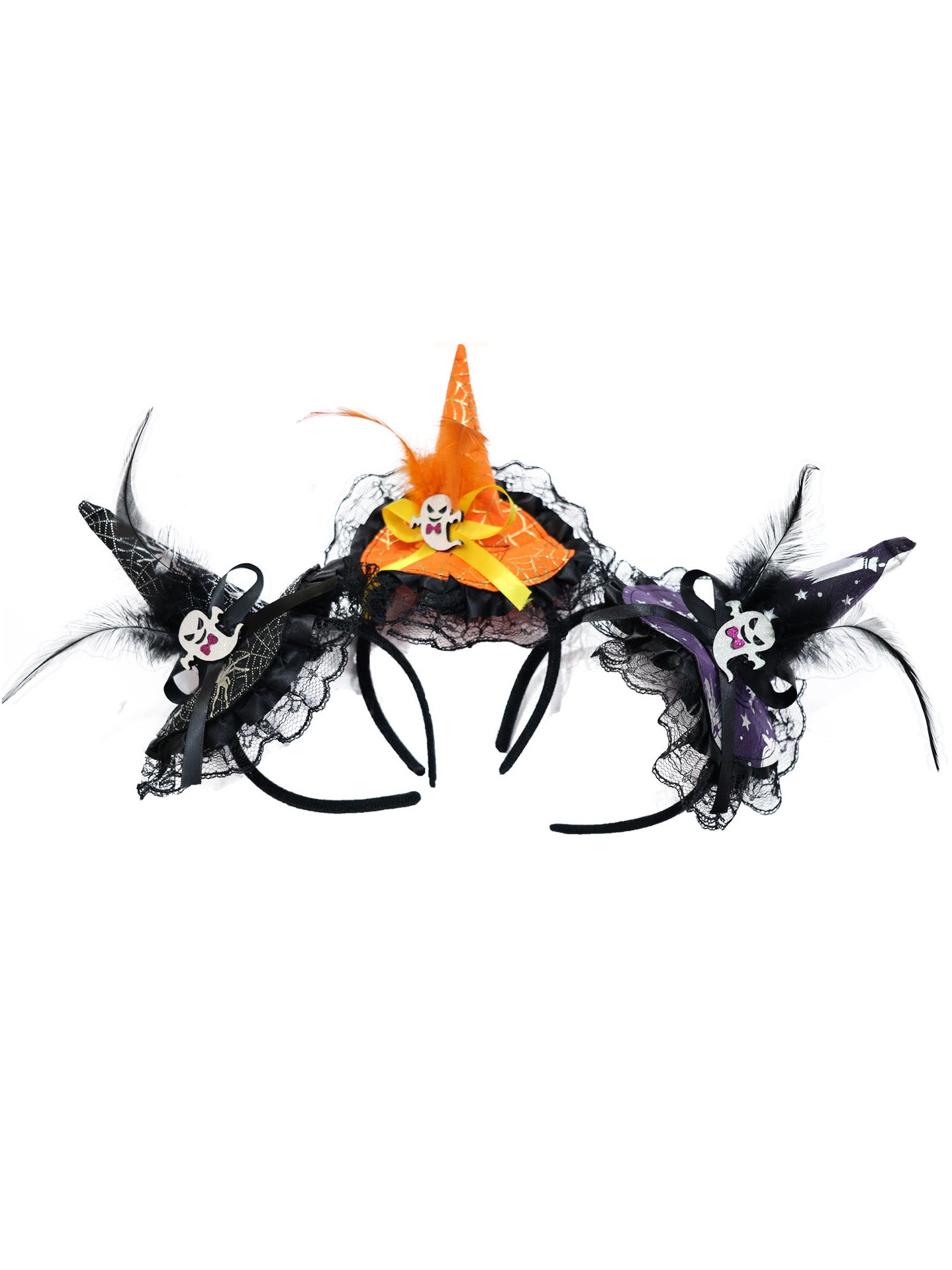 Diadema Sombrero de Bruja – Estilo Encantador para Halloween