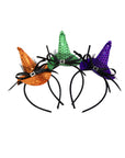 Diadema Sombrero de Bruja – Accesorio Encantador de Halloween