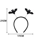 Diadema de Murciélagos y – Accesorio Elegante para Halloween