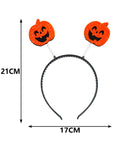 Diadema de Calabazas Brillantes – Accesorio Divertido para Halloween