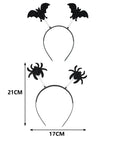 Diadema de Murciélagos y – Accesorio Elegante para Halloween