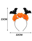 Diadema de Murciélagos y – Accesorio Elegante para Halloween