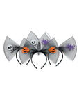 Diadema de Lazo con Calabazas – Accesorio Encantador para Halloween