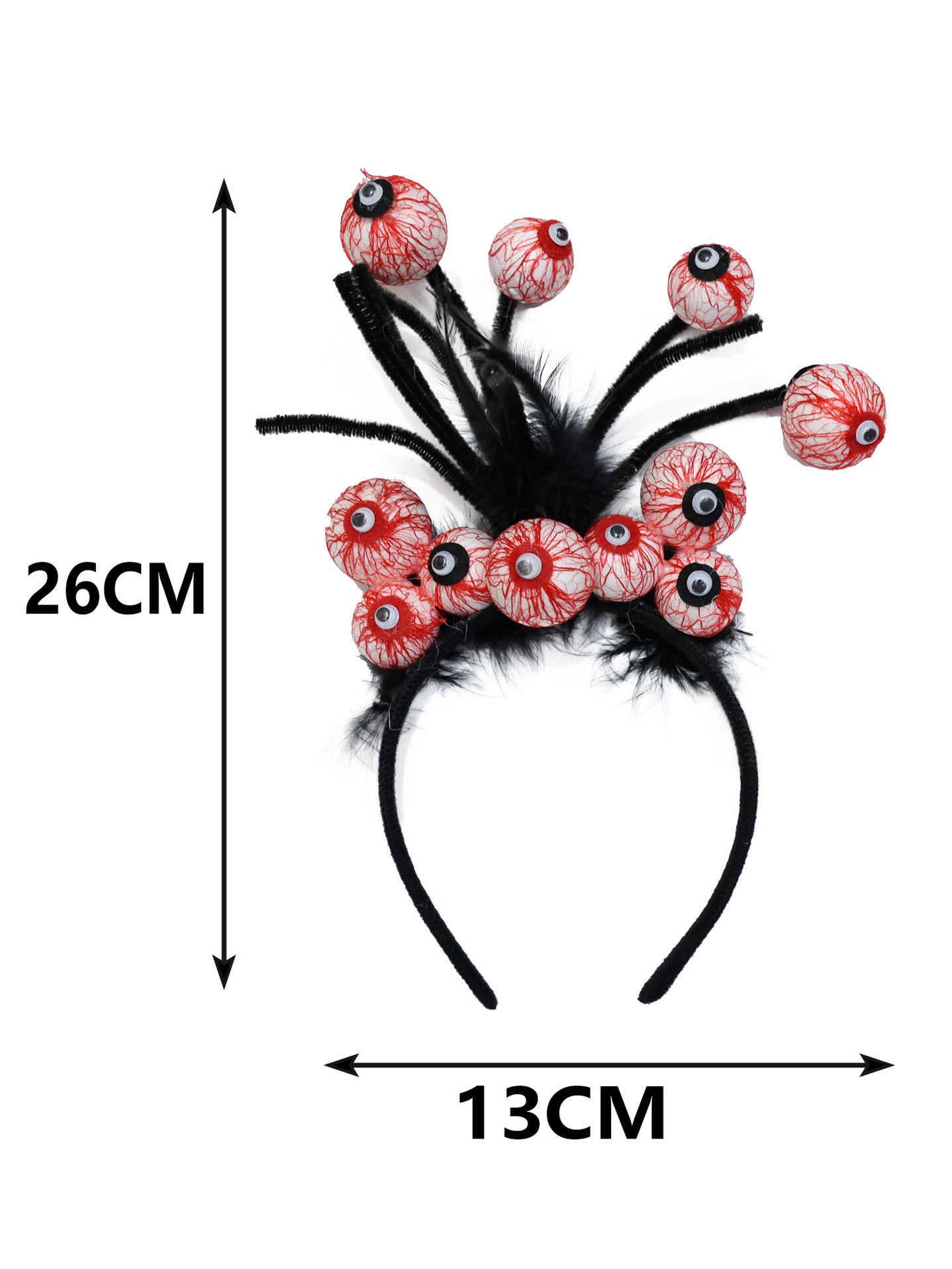 Diadema de Ojos Terroríficos – Accesorio de Halloween Divertido y Espeluznante