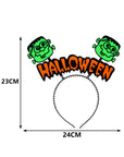 Diadema de Frankenstein con Letras de "HALLOWEEN" – Accesorio Divertido para Fiestas