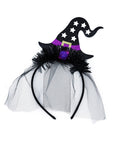 Diadema Sombrero de Bruja – Accesorio Encantador de Halloween
