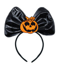 Diadema de Lazo con Calabazas – Accesorio Encantador para Halloween
