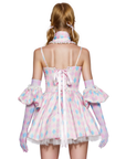 Disfraz de Carnaval PAYASO DIAMANTE COLOR PASTEL Para Mujer