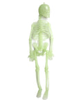 Calavera colgante fluorescente de Halloween