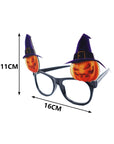 Gafas de Halloween con Calabazas y Sombreros de Bruja – Estilo Divertido para Fiestas