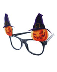 Gafas de Halloween con Calabazas y Sombreros de Bruja – Estilo Divertido para Fiestas