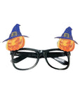 Gafas de Halloween con Calabazas y Sombreros de Bruja – Estilo Divertido para Fiestas