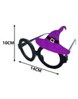 Gafas Divertidas de Bruja – Accesorio Brillante para Halloween