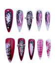 Uñas Postizas – Estilo Halloween