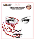 Pegatinas Faciales de Halloween – Diamantes Adhesivos para Rostro
