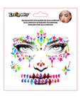 Pegatinas Faciales de Halloween – Diamantes Adhesivos para Rostro