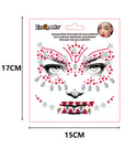 Pegatinas Faciales de Halloween – Diamantes Adhesivos para Rostro