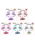 Pegatinas Faciales de Halloween – Diamantes Adhesivos para Rostro